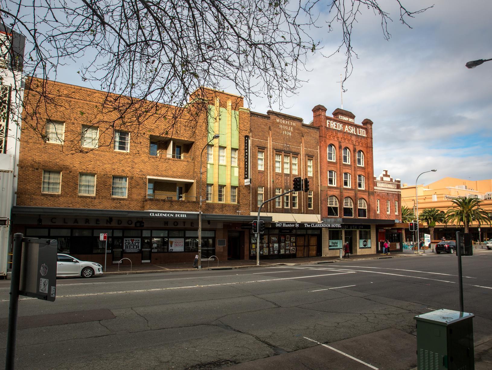 Clarendon Hotel Newcastle Eksteriør bilde